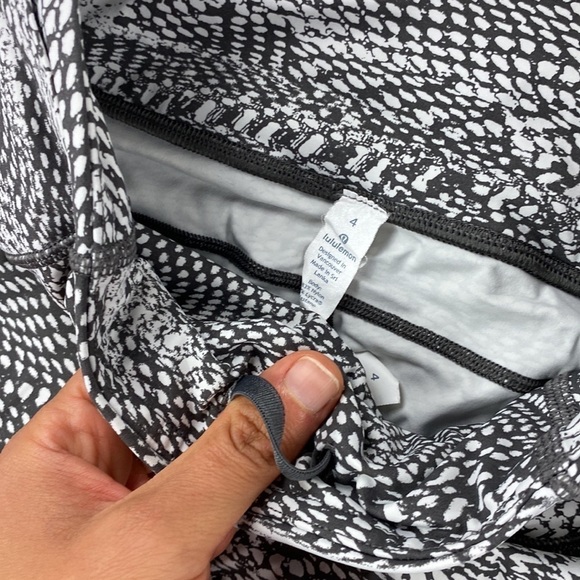 Lululemon Fast & Free 7/8 Tight II *Nulux 25" Swerve Vapor Metal Grey - Picture 3 of 6